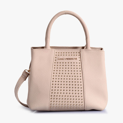 Lino Perros Satchel(Beige)