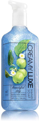 Bath & Body Works Creamy Luxe Hand Soap, Beautiful Day - 236ml (8oz)(236 ml, Pump Dispenser)
Bath & Body Works Creamy Luxe Hand Soap, Beautiful Day - 236ml (8oz)(236 ml, Pump Dispenser)