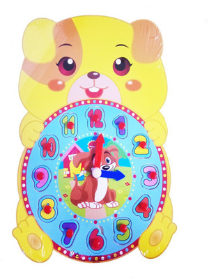 Emob Educational Time Learning Dog Shaped Wooden Clock For Kids with Moveable Hands Features(Multicolor)
Emob Educational Time Learning Dog Shaped Wooden Clock For Kids with Moveable Hands Features(Multicolor)