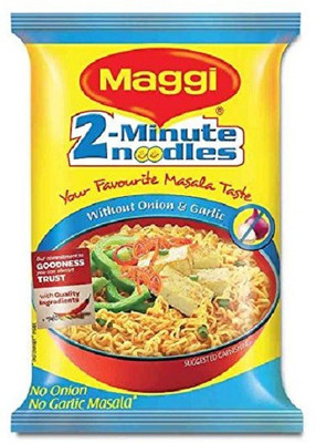 MAGGI No Onion No Garlic Noodles, 70g (Pack of 12) Instant Noodles 840 g(Vegetarian, Pack of 12)
MAGGI No Onion No Garlic Noodles, 70g (Pack of 12) Instant Noodles 840 g(Vegetarian, Pack of 12)