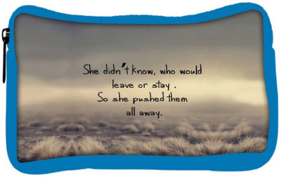 Snoogg Eco Friendly Canvas Shed Pushed Away Quotes Student Pen Pencil Case Coin Purse Pouch Cosmetic Makeup Bag (BLUE) Pouch(Multicolor)
Snoogg Eco Friendly Canvas Shed Pushed Away Quotes Student Pen Pencil Case Coin Purse Pouch Cosmetic Makeup Bag (BLUE) Pouch(Multicolor)