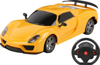 Majorette 1:24 FULL FUNCTION R/C CAR - BUG(Yellow)