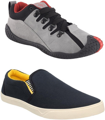 Chevit Men's Combo Pack of 2 Sports & Casual Shoes (Running & Loafers Shoes ) For Men(Multicolor
Chevit Men's Combo Pack of 2 Sports & Casual Shoes (Running & Loafers Shoes ) For Men(Multicolor