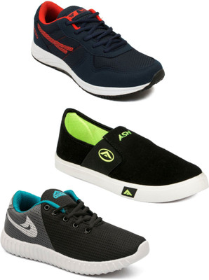 Asian Men Casual & Running Shoes Combo Pack of 3 Casuals For Men(Multicolor
Asian Men Casual & Running Shoes Combo Pack of 3 Casuals For Men(Multicolor