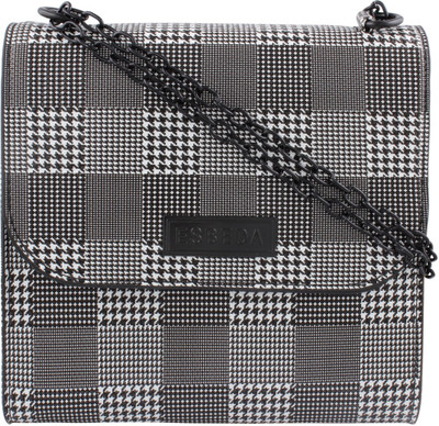 ESBEDA Women Casual Black PU Sling Bag