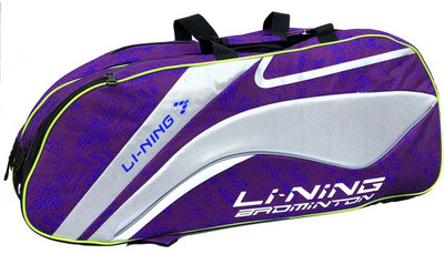 Li-Ning ABSM201 9 in 1 Winners Badminton Kit Bag with Separate Shoe Compartment - Purple Kitbag(Purple, Kit Bag
Li-Ning ABSM201 9 in 1 Winners Badminton Kit Bag with Separate Shoe Compartment - Purple Kitbag(Purple, Kit Bag