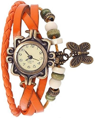 SPINOZA 0564SP01 rakhi collation butterfly orange leather belt attractive vintage watch for women Watch Watch - For Girls
SPINOZA 0564SP01 rakhi collation butterfly orange leather belt attractive vintage watch for women Watch Watch - For Girls