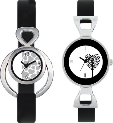 Greenleaf VLT11_27 Designer Stylish Shape Bracelet Combo Womens Wrist Watch - For Girls