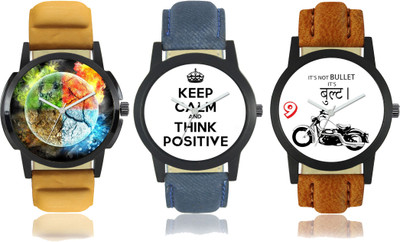 On Time Octus Combo Of 3 P02-P05-P06 Watch - For Men