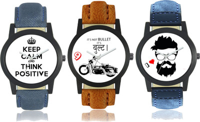 Maxi Retail Branded Combo of 3 Watch - For Men