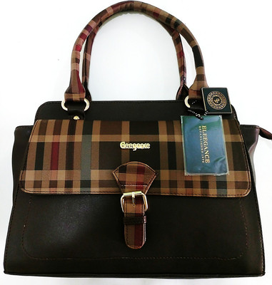 eleegance Hand-held Bag(Brown)
