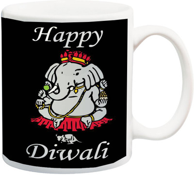 ME&YOU Blessing Gifts For Diwali ; Happy Deepawali With Ganesh Ji (IZ17-VK-MU-032) Printed Ceramic Mug(325 ml), Multicolor
ME&YOU Blessing Gifts For Diwali ; Happy Deepawali With Ganesh Ji (IZ17-VK-MU-032) Printed Ceramic Mug(325 ml), Multicolor