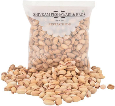 Shivram Peshawari & Bros Salted Pistachios(450 g, Pouch)