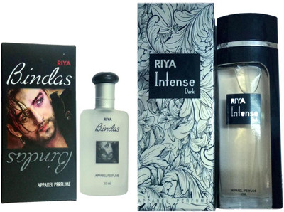 Riya INTENSE DARK PERFUME 80 ML + BINDAS BLACK PERFUME 30 ML Eau Fraiche - 80 ml(For Men & Women)
Riya INTENSE DARK PERFUME 80 ML + BINDAS BLACK PERFUME 30 ML Eau Fraiche - 80 ml(For Men & Women)