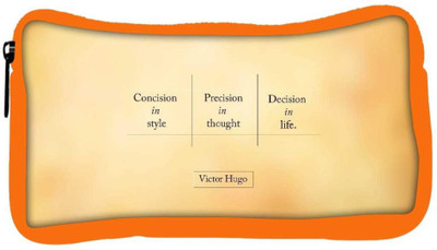 Snoogg Eco Friendly Canvas Victor Hugo Designer Student Pen Pencil Case Coin Purse Pouch Cosmetic Makeup Bag (ORANGE) Pouch(Multicolor)
Snoogg Eco Friendly Canvas Victor Hugo Designer Student Pen Pencil Case Coin Purse Pouch Cosmetic Makeup Bag (ORANGE) Pouch(Multicolor)