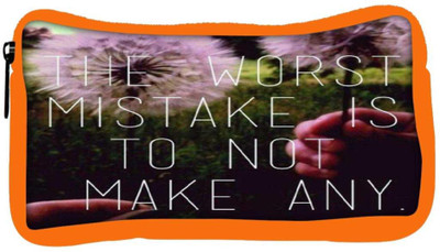 Snoogg Eco Friendly Canvas Worst Mistake Student Pen Pencil Case Coin Purse Pouch Cosmetic Makeup Bag (ORANGE) Pouch(Multicolor)
Snoogg Eco Friendly Canvas Worst Mistake Student Pen Pencil Case Coin Purse Pouch Cosmetic Makeup Bag (ORANGE) Pouch(Multicolor)