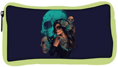 Snoogg Eco Friendly Canvas Day Of The Dead Designer Student Pen Pencil Case Coin Purse Pouch Cosmetic Makeup Bag (GREEN) Pouch(Multicolor)
Snoogg Eco Friendly Canvas Day Of The Dead Designer Student Pen Pencil Case Coin Purse Pouch Cosmetic Makeup Bag (GREEN) Pouch(Multicolor)
