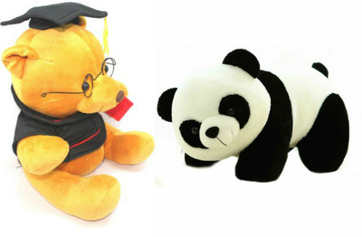 Deals India Scholar Teddy (20 cm) and Panda (26 cm) Combo Set of 2 - 20 cm(Multicolor)
Deals India Scholar Teddy (20 cm) and Panda (26 cm) Combo Set of 2 - 20 cm(Multicolor)