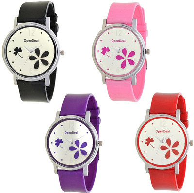 OpenDeal New Graceful Flower Multicolour Dial Analogue Watch For Girls & Women 302-40 Watch - For Girls
OpenDeal New Graceful Flower Multicolour Dial Analogue Watch For Girls & Women 302-40 Watch - For Girls