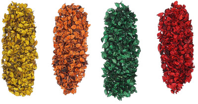 Vardhman Perfumed Potpourri 100% Natural, 4 colors , 600 gm in total , approx 2000 pcs Natural Leaves
Vardhman Perfumed Potpourri 100% Natural, 4 colors , 600 gm in total , approx 2000 pcs Natural Leaves