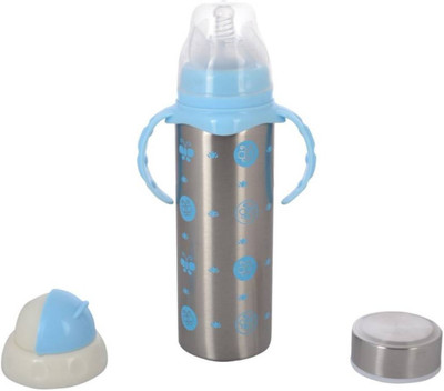 Mummamia Grow with You Double Wall Insulated Steel Feeder with Thermos Cap And Sipper Attachment (Blue) - 240 ml(Blue)
Mummamia Grow with You Double Wall Insulated Steel Feeder with Thermos Cap And Sipper Attachment (Blue) - 240 ml(Blue)
