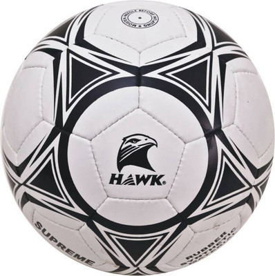 HAWK Supreme Football - Size: (Pack of 1, White) Football - Size: (Pack of 1, White