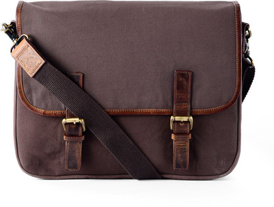 Gauge Machine Leather Trim Messenger Bag Medium Briefcase - For Men & Women(Brown,Navy)
Gauge Machine Leather Trim Messenger Bag Medium Briefcase - For Men & Women(Brown,Navy)