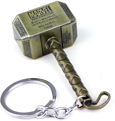 PRiQ Thor Hammer pure metal Keyring & Keychain Key Chain