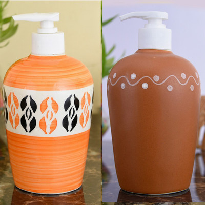 Sforzi Ceramic soap dispenser combo 450 ml Lotion, Shampoo, Soap Dispenser(Multicolor)
Sforzi Ceramic soap dispenser combo 450 ml Lotion, Shampoo, Soap Dispenser(Multicolor)