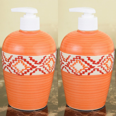 Sforzi Ceramic soap dispenser combo 450 ml Lotion, Shampoo, Soap Dispenser(Multicolor)
Sforzi Ceramic soap dispenser combo 450 ml Lotion, Shampoo, Soap Dispenser(Multicolor)