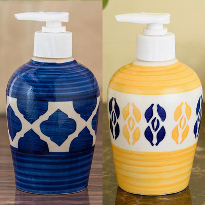 Sforzi Ceramic soap dispenser combo 250 ml Lotion, Shampoo, Soap Dispenser(Multicolor)
Sforzi Ceramic soap dispenser combo 250 ml Lotion, Shampoo, Soap Dispenser(Multicolor)