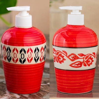 Sforzi Ceramic soap dispenser combo 450 ml Lotion, Shampoo, Soap Dispenser(Multicolor)
Sforzi Ceramic soap dispenser combo 450 ml Lotion, Shampoo, Soap Dispenser(Multicolor)