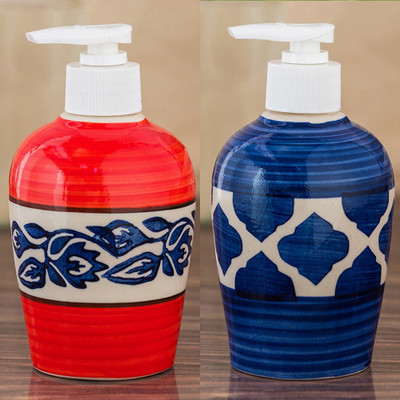 Sforzi Ceramic soap dispenser combo 250 ml Lotion, Shampoo, Soap Dispenser(Multicolor)
Sforzi Ceramic soap dispenser combo 250 ml Lotion, Shampoo, Soap Dispenser(Multicolor)