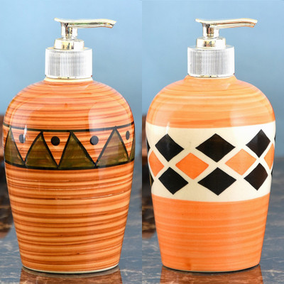 Sforzi Ceramic soap dispenser combo 450 ml Lotion, Shampoo, Soap Dispenser(Multicolor)
Sforzi Ceramic soap dispenser combo 450 ml Lotion, Shampoo, Soap Dispenser(Multicolor)