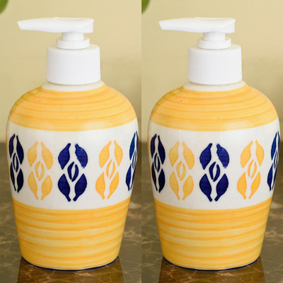 Sforzi Ceramic soap dispenser combo 250 ml Lotion, Shampoo, Soap Dispenser(Multicolor)
Sforzi Ceramic soap dispenser combo 250 ml Lotion, Shampoo, Soap Dispenser(Multicolor)