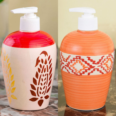Sforzi Ceramic soap dispenser combo 450 ml Lotion, Shampoo, Soap Dispenser(Multicolor)
Sforzi Ceramic soap dispenser combo 450 ml Lotion, Shampoo, Soap Dispenser(Multicolor)