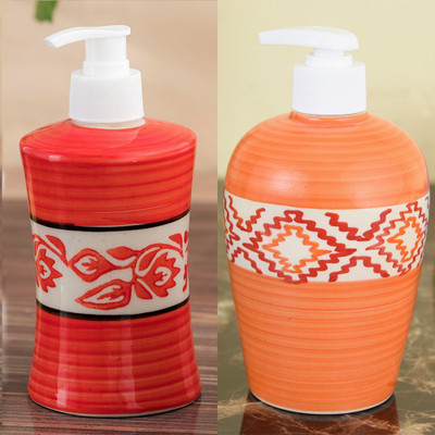 Sforzi Ceramic soap dispenser combo 700 ml Lotion, Shampoo, Soap Dispenser(Multicolor)
Sforzi Ceramic soap dispenser combo 700 ml Lotion, Shampoo, Soap Dispenser(Multicolor)