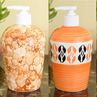 Sforzi Ceramic soap dispenser combo 450 ml Lotion, Shampoo, Soap Dispenser(Multicolor)
Sforzi Ceramic soap dispenser combo 450 ml Lotion, Shampoo, Soap Dispenser(Multicolor)