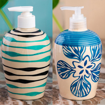 Sforzi Ceramic soap dispenser combo 450 ml Lotion, Shampoo, Soap Dispenser(Multicolor)
Sforzi Ceramic soap dispenser combo 450 ml Lotion, Shampoo, Soap Dispenser(Multicolor)