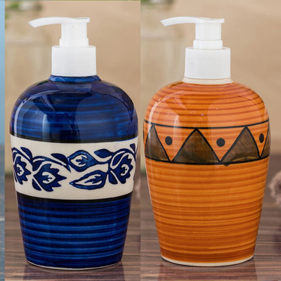 Sforzi Ceramic soap dispenser combo 450 ml Lotion, Shampoo, Soap Dispenser(Multicolor)
Sforzi Ceramic soap dispenser combo 450 ml Lotion, Shampoo, Soap Dispenser(Multicolor)