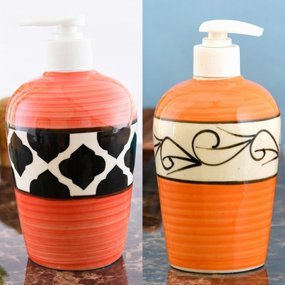 Sforzi Ceramic soap dispenser combo 450 ml Lotion, Shampoo, Soap Dispenser(Multicolor)
Sforzi Ceramic soap dispenser combo 450 ml Lotion, Shampoo, Soap Dispenser(Multicolor)
