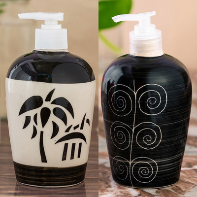 Sforzi Ceramic soap dispenser combo 450 ml Lotion, Shampoo, Soap Dispenser(Multicolor)
Sforzi Ceramic soap dispenser combo 450 ml Lotion, Shampoo, Soap Dispenser(Multicolor)