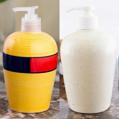 Sforzi Ceramic soap dispenser combo 450 ml Lotion, Shampoo, Soap Dispenser(Multicolor)
Sforzi Ceramic soap dispenser combo 450 ml Lotion, Shampoo, Soap Dispenser(Multicolor)