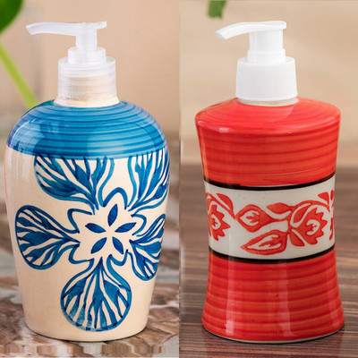 Sforzi Ceramic soap dispenser combo 700 ml Lotion, Shampoo, Soap Dispenser(Multicolor)
Sforzi Ceramic soap dispenser combo 700 ml Lotion, Shampoo, Soap Dispenser(Multicolor)