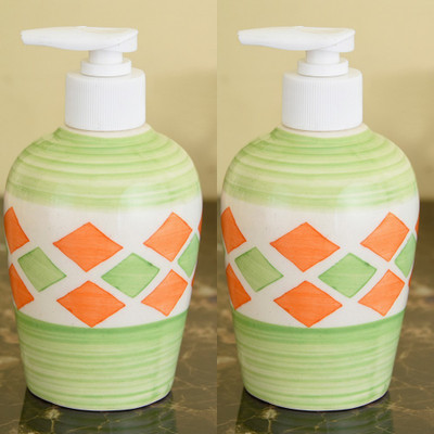Sforzi Ceramic soap dispenser combo 250 ml Lotion, Shampoo, Soap Dispenser(Multicolor)
Sforzi Ceramic soap dispenser combo 250 ml Lotion, Shampoo, Soap Dispenser(Multicolor)