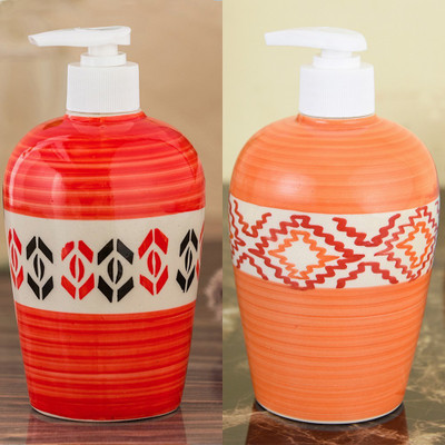 Sforzi Ceramic soap dispenser combo 450 ml Lotion, Shampoo, Soap Dispenser(Multicolor)
Sforzi Ceramic soap dispenser combo 450 ml Lotion, Shampoo, Soap Dispenser(Multicolor)