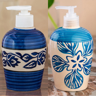 Sforzi Ceramic soap dispenser combo 700 ml Lotion, Shampoo, Soap Dispenser(Multicolor)
Sforzi Ceramic soap dispenser combo 700 ml Lotion, Shampoo, Soap Dispenser(Multicolor)