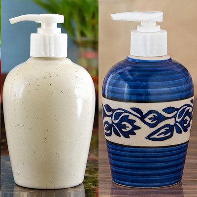 Sforzi Ceramic soap dispenser combo 250 ml Lotion, Shampoo, Soap Dispenser(Multicolor)
Sforzi Ceramic soap dispenser combo 250 ml Lotion, Shampoo, Soap Dispenser(Multicolor)