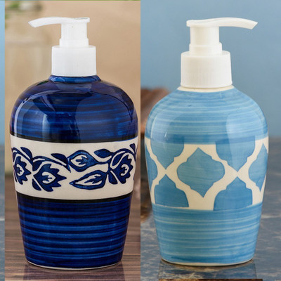 Sforzi Ceramic soap dispenser combo 700 ml Lotion, Shampoo, Soap Dispenser(Multicolor)
Sforzi Ceramic soap dispenser combo 700 ml Lotion, Shampoo, Soap Dispenser(Multicolor)