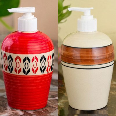 Sforzi Ceramic soap dispenser combo 450 ml Lotion, Shampoo, Soap Dispenser(Multicolor)
Sforzi Ceramic soap dispenser combo 450 ml Lotion, Shampoo, Soap Dispenser(Multicolor)